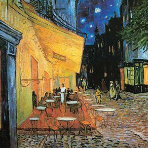 Cafe at Night - 1000 Piece Jigsaw Puzzle by Eurographics - NIB (SEALED)